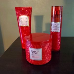 Bath and body works lotion candel and spray